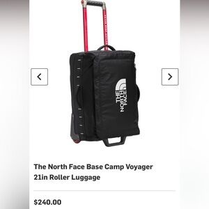 The North Face Base Camp Voyager rolling luggage